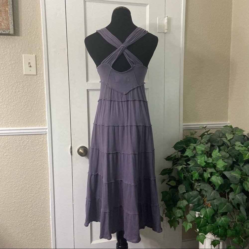 Free People Beach Free People Tiered Macrame Sun Dress - Picture 8 of 12